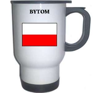  Poland   BYTOM White Stainless Steel Mug Everything 