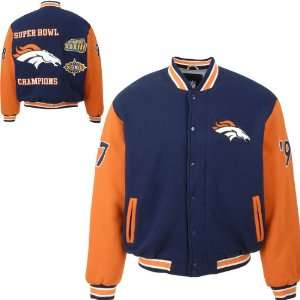   Broncos Super Bowl Champion Varsity Jacket XX Large