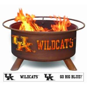   of Kentucky Design   Wildcats Logo Fire Pit: Patio, Lawn & Garden