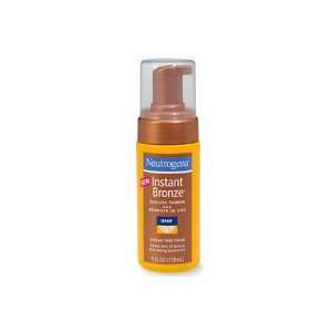 Neutrogena Instant Bronze Sunless Tanner and Bronzer In One, Deep, 4 