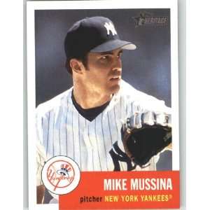  2002 Topps Heritage #26 Mike Mussina   New York Yankees 