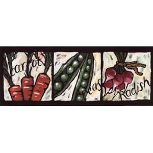   Garden Vegetables I   Poster by Naomi McBride (20x8)