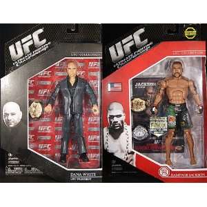   1000 & DANA WHITE   UFC EXCLUSIVE TOY MMA ACTION FIGURES: Toys & Games