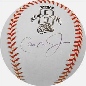  Cal Ripken Jr. Autographed Baseball  Details: #8 Baseball 