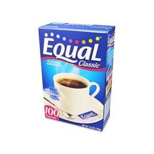 MJKNUT810931 Marjack Equal Sugar Substitute, 1.0 g, 100/BXSUGAR ,EQUAL 