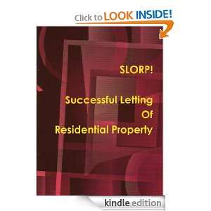 SLORP! Successful Letting of Residential Property: David Carter 