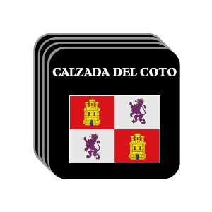 Castilla y Leon   CALZADA DEL COTO Set of 4 Mini Mousepad Coasters