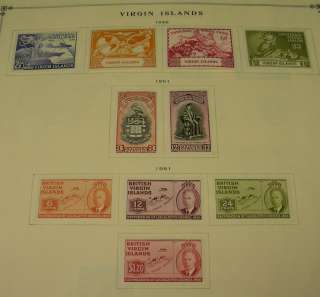 Dr. Bob Virgin Island Comprehensive Mint Stamp Collection  