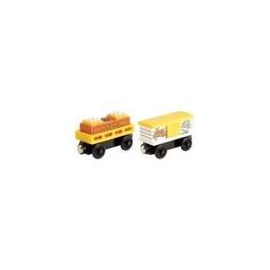  Thomas & Friends Wooden Railway   Sodor Chicken Cars: Toys 