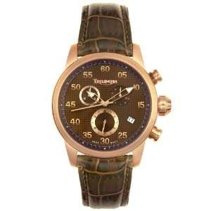  Mens T 100 Rose Gold Plated Chronograph Electronics