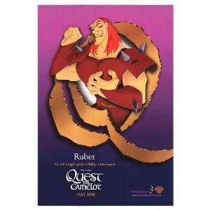  Quest For Camelot Original Movie Poster, 27 x 40 (1998 