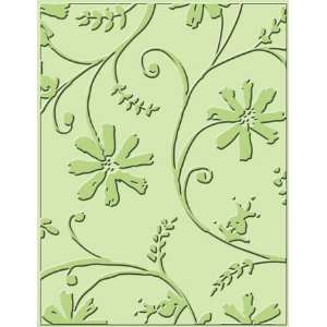   A2 Embossing Folder, Stylized Flowers (2 Pack): Everything Else