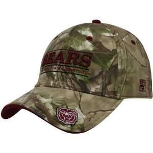   State University Bears Camo 3 Bar Stretch Fit Hat