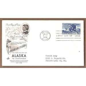    Postage US FDC1959 Comm Alaska Sta Juneau Ala: Everything Else