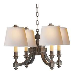Visual Comfort and Company MS5020SN NP Studio 4 Light Chandeliers in 