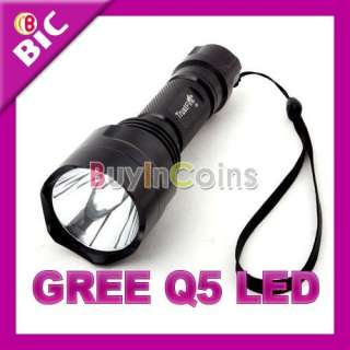 TrustFire C8 CREE Q5 3 Mode 18650 LED Flashlight Lamp  