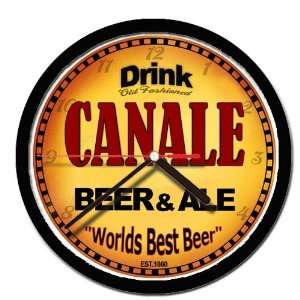  CANALE beer and ale cerveza wall clock 