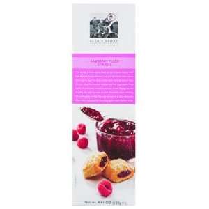 Elsas Story Raspberry Mini Strudel 4.41 OZ (pack of 12):  