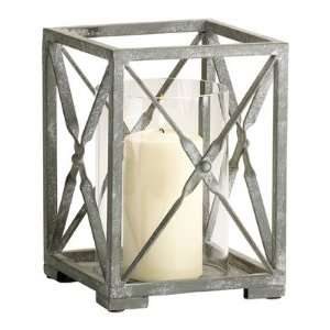  Daphne Candle Holder in Rustic Gray: Home & Kitchen