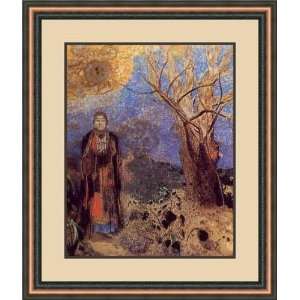  Buddah by Odilon Redon   Framed Artwork: Home & Kitchen