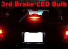 LED RED 3RD BRAKE LIGHT CENTER STOP LED BULB T10 a#J