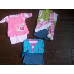  Baby Doll Outfits 18 inch: Toys & Games