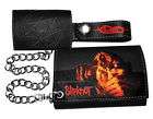 slipknot carved logo official chain wallet   