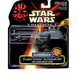  STAR WARS EPISODE 1 ACCESSORY: FLASH CANNON: Toys & Games