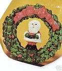 ceramic mold molds santa claus in wreath ornament ac buy