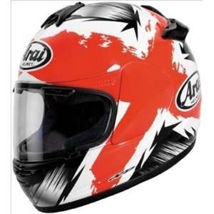 Arai Helmets Vector 2 Graphics Helmet, Marker Red, Size: Lg, Primary 