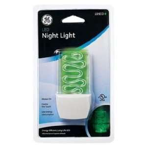    Lombard Stacked Curves Green LED Night Light