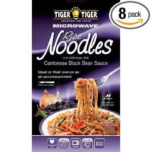 Tiger Tiger Microwaveable Noodles Cantonese Black Beans, 8.8 Ounce 