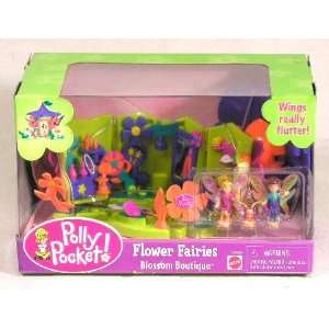  Polly Pocket Flower Fairies Blossom Boutique: Toys & Games