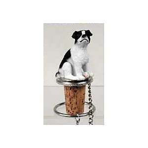   White Jack Russell Terrier (Smooth) Wine Bottle Stoppe