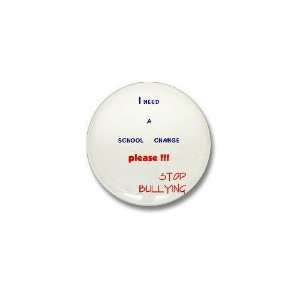  school change,stop bullying Attitude Mini Button by 