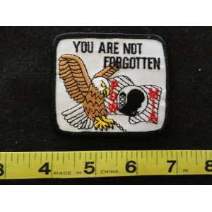 POW MIA You Are Not Forgotten Patch