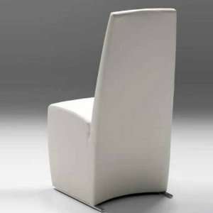   Tao Dining Chair Wh Tao Dining Chair in White Leatherette Tao : Home
