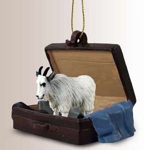  Mountain Goat Traveling Companion Ornament: Home & Kitchen