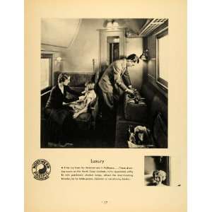   Ad Northern Pacific Luxury Rail Line Railway Train   Original Print Ad