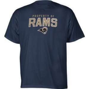  St. Louis Rams Reebok Property Of T Shirt: Sports 