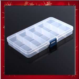 Clear Beads Display Storage Case Box B0253: Beauty