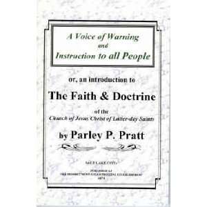   Church of Jesus Christ of Latter Day Saints Parley P. Pratt Books