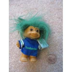    Russ Berrie.. Seahawk Troll, with Green Hair: Everything Else