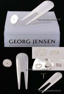 Georg Jensen Silver Golf Pitch Fork & Ball Marker SALE!  