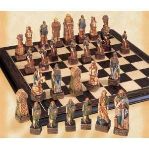   Hand Decorated Theme Chess Set by Studio Anne Carlton Toys & Games