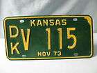 1932 Kansas License Plate Tag Dickinson County NEW  