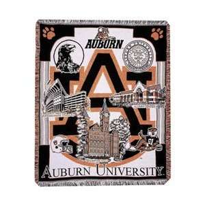   Homes Auburn Tigers 50x60 Afghan Throw Blanket: Sports & Outdoors