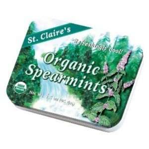 St. Claires   Truly Organic Mints   Spearmint, 12 Units / 1.5 oz 