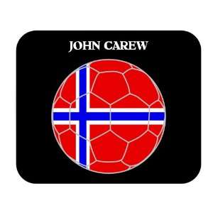  John Carew (Norway) Soccer Mouse Pad 