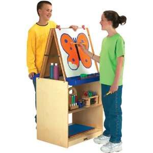  Jonti Craft Two Station Easel for School Age Children 